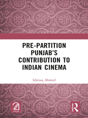 cover image of Pre-Partition Punjab's Contribution to Indian Cinema